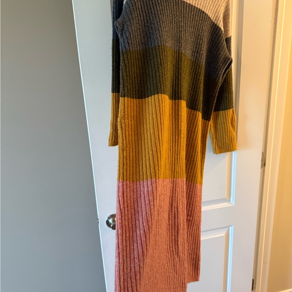 Madewell Multicolor Striped Sweater Dress - Picture 6 of 11